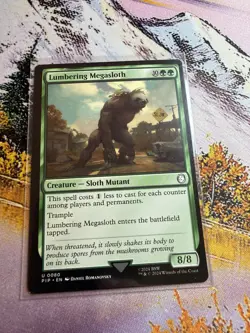 MTG NM Lumbering Megasloth [Fallout] - Image 5