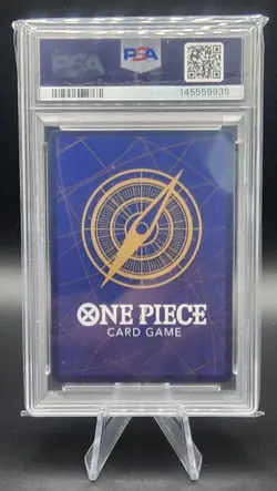 One Piece Monkey D. Luffy #ST01-012 3rd Anniversary Winner Stamped PSA 10 - Image 2