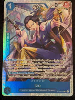 One Piece Ace & Newgate Starter Deck Izo ST22-002 FREE SHIPPING - Image 1