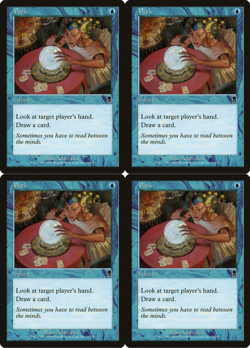 MTG 2001 PEEK 91/350 - INSTANT - MAGIC CARD x4 copies - Image 1