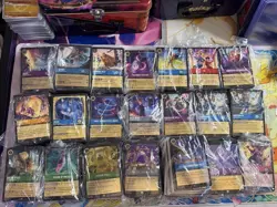 Disney Lorcana Fabled/Whisper/Winterspell Rare/SR & Cold Foils Only x2500 Cards - Image 1