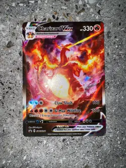 Pokemon TCG Cards Charizard VMAX SWSH261 Alternate Art Black Star Promo NM-M - Image 3