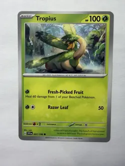 Tropius SV01: Scarlet & Violet Base Set 007/198 NM English Pokemon Card - Image 1