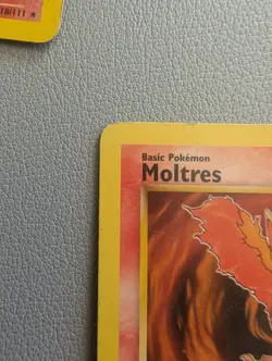 Pokemon Moltres Fossil Rare Card 27/62 Basic 1999 70 HP Regular WOTC - Image 3