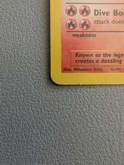 Pokemon Moltres Fossil Rare Card 27/62 Basic 1999 70 HP Regular WOTC - Image 5