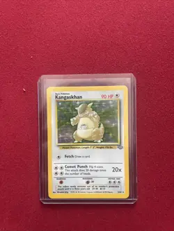 Pokemon TCG Kangaskhan Holo Rare Card 5/64 Jungle Unlimited - Image 1