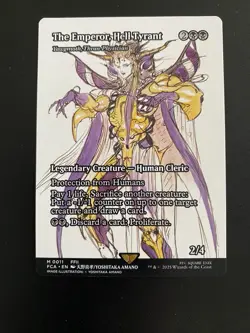 The Emperor, Hell Tyrant - Yawgmoth, Thran Physician (Showcase) Final Fantasy - Image 1