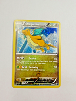 Pokemon Dragonite Trading Card Holographic Plasma Freeze 83/116 Cosmos Holo 2013 - Image 1
