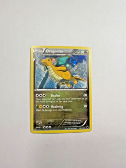 Pokemon Dragonite Trading Card Holographic Plasma Freeze 83/116 Cosmos Holo 2013 - Image 3