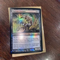 MtG Marrow-Gnawer *Foil* Mystery/List WotC Rare Black unplayed NM - Image 2
