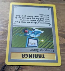 Pokemon TCG Computer Search Base Set 71/102 Regular Unlimited Rare NM - Image 4