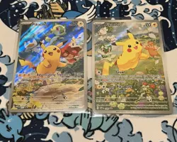 Pokemon Lot Of 2 Pikachu Black Star Promos - 088 - 027 NM - Image 1