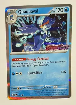 Quaquaval | SVP005 | Pokemon Scarlet & Violet Prerelease Promo - Image 1