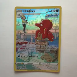 Pokemon Octillery TG03/TG30 Brilliant Stars Rapid Strike Holo 110HP 50ATK - Image 1