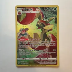 Pokemon Flapple TG02/TG30 Astral Radiance Ultra Rare Holo 80HP 60ATK - Image 1