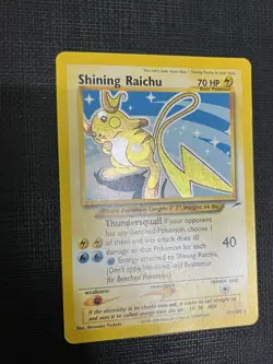Pokemon TCG Shining Richu 111/102 Neo Destiny Unlimited Holo - Image 3