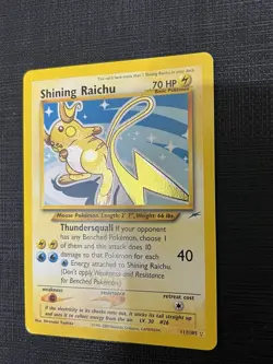Pokemon TCG Shining Richu 111/102 Neo Destiny Unlimited Holo - Image 4