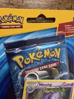 POKEMON XY EVOLUTIONS - BLISTER BOOSTER PACK - NEW GRENINJA & WEEZING TCG - Image 2