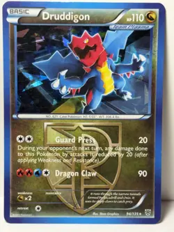 Druddigon 094/135 Plasma Storm Cracked Ice Holo NM Pokemon Fast Ship - Image 1