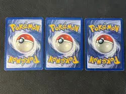 3 x Vulpix 68/102 - Pokemon Base Set Unlimited - Image 2