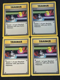 6 x Switch 95/102 - Pokemon Base Set Unlimited - Image 1