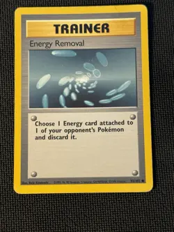 5 x Energy Removal 92/102 - Pokemon Base Set Unlimited - Image 2