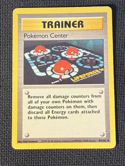 Pokemon Center 85/102 - Pokemon Base Set Unlimited - Image 1