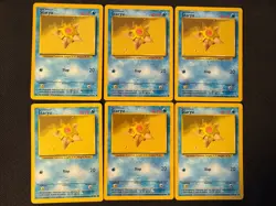 9 x Staryu 65/102 - Pokemon Base Set Unlimited - Image 1