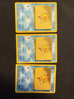 9 x Staryu 65/102 - Pokemon Base Set Unlimited - Image 3