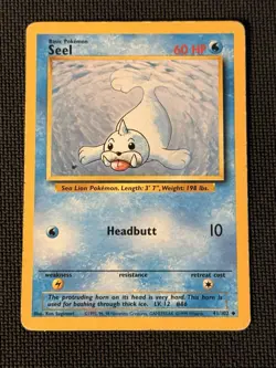 Seel 41/102 - Pokemon Base Set Unlimited - Image 1