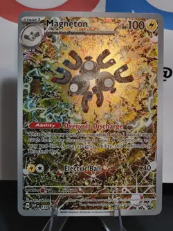 Magneton SVP 159 Surging Sparks Black Star Promo Pokemon Card NM - Image 1