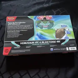 Venusaur ex Blastoise ex Premium Collection GameStop Exclusive - Pokemon TCG NEW - Image 2
