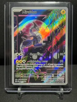 Miraidon SVP013 Black Star Promo Holo Pokemon 2023 Scarlet & Violet NM - Image 1
