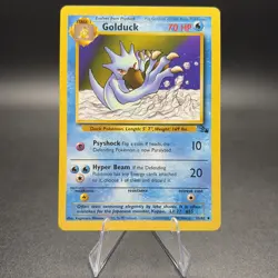 Pokemon Golduck 35/62 Fossil Regular - LP - Image 1