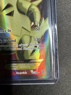 Tyranitar EX (91 Full Art) - 91/98 XY-Ancient Origins Ultra Rare - NM - POKEMON - Image 4