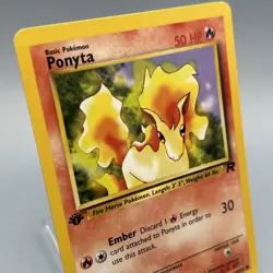 Ponyta 64/82 - Team Rocket - 1st Edition - Pokemon TCG - Image 1