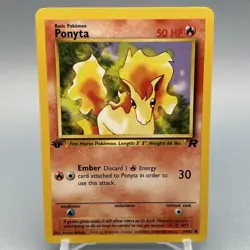 Ponyta 64/82 - Team Rocket - 1st Edition - Pokemon TCG - Image 2