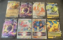 8 JUMBO Pokemon Cards Lot - Image 1