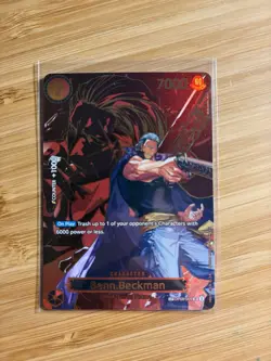 Benn.Beckman (SP) One Piece Carrying On His Will OP09-009 SR - English - Image 1
