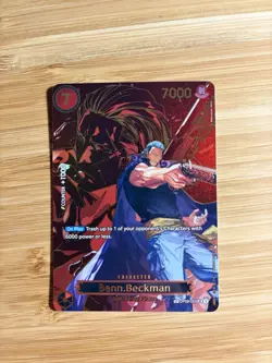Benn.Beckman (SP) One Piece Carrying On His Will OP09-009 SR - English - Image 2