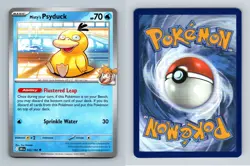 Misty's Psyduck #045/182 SV Destined Rivals Uncommon Pokemon 2025 TCG Card - Image 1