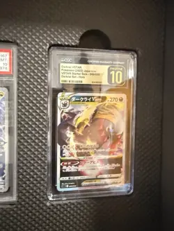 Darkrai VSTAR 008/020 - CGC Pristine 10 - VSTAR Starter Sets - Pokemon TCG 2022 - Image 1
