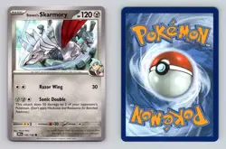 Steven's Skarmory #142/182 SV Destined Rivals Common Pokemon 2025 TCG Card - Image 1