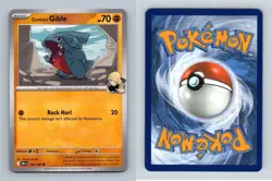 Cynthia's Gible #102/182 SV Destined Rivals Common Pokemon 2025 TCG Card - Image 1