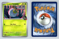 Team Rocket Tarountula #019/182 SV Destined Rivals Common Pokemon 2025 TCG Card - Image 1