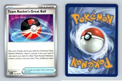 Team Rocket's Great Ball #275/182 SV Destined Rivals Uncommon Pokemon 2025 TCG - Image 1