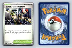 Team Rocket's Factory #173/182 SV Destined Rivals Uncommon Pokemon 2025 TCG Card - Image 1
