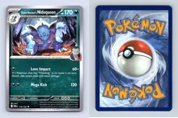 Team Rocket's Nidoqueen #116/182 SV Destined Rivals Uncommon Pokemon 2025 TCG - Image 1