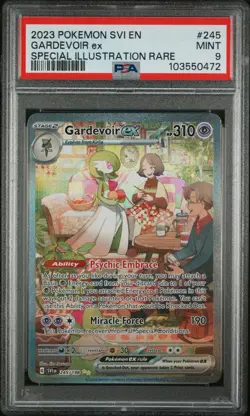 2023 POKEMON SVI EN-SCARLET & VIOLET #245 GARDEVOIR EX PSA 9 - Image 1