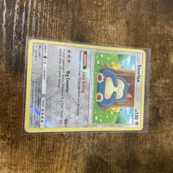 Pokemon Snorlax 158/214 Sm-Unbroken Bonds Holo Rare Reverse Holo LP - Image 1